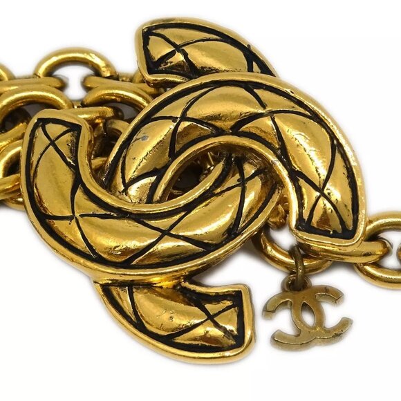 Chanel CC Gold Chain Belt Small Good - Picture 5 of 5